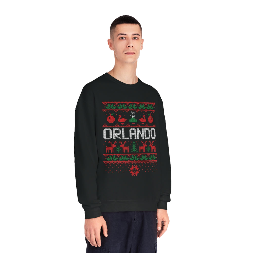 Christmas Crewneck Sweatshirt  [Black]
