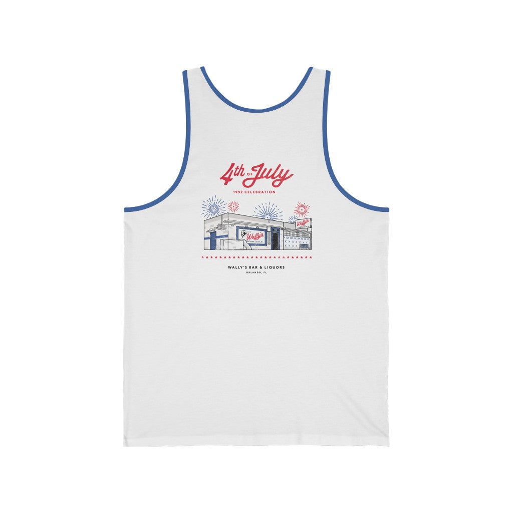 Wally's 4th of July Tank Top