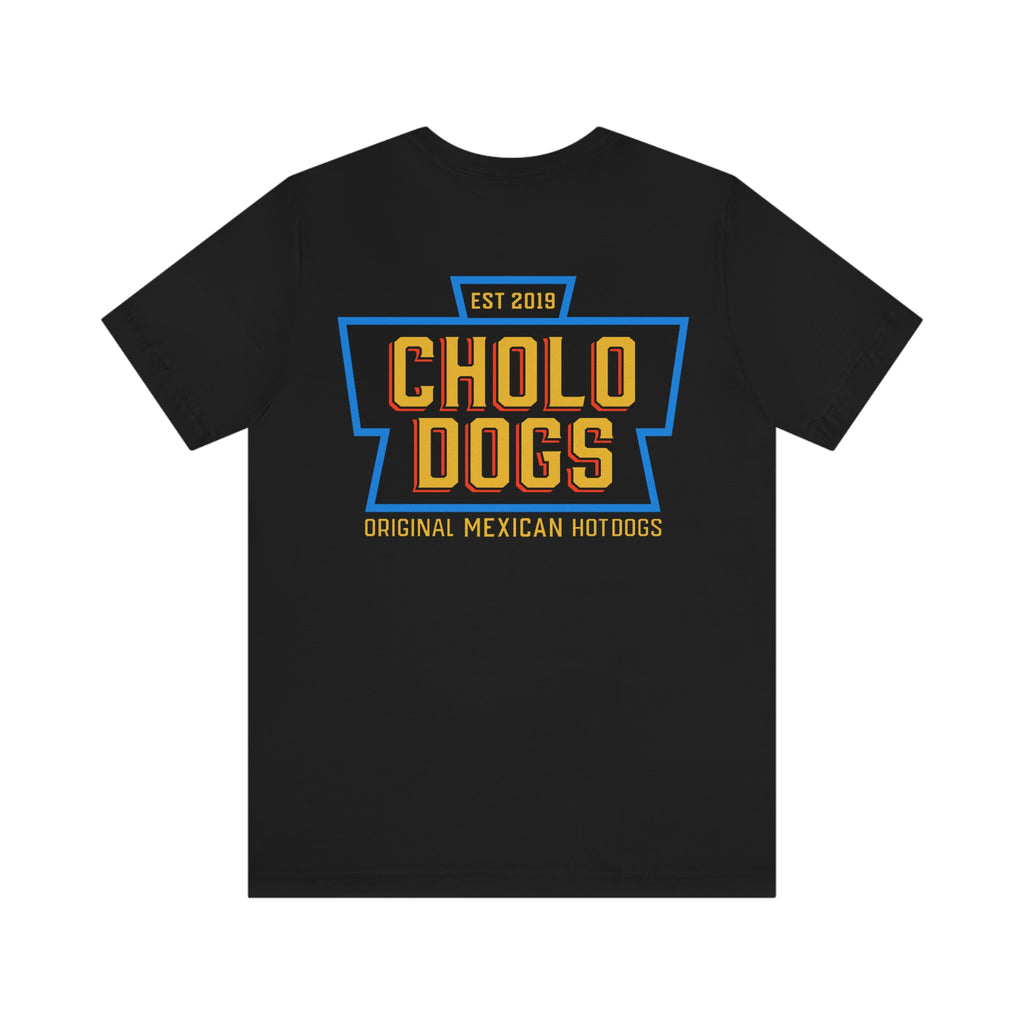 Cholo Dogs Stamp Logo