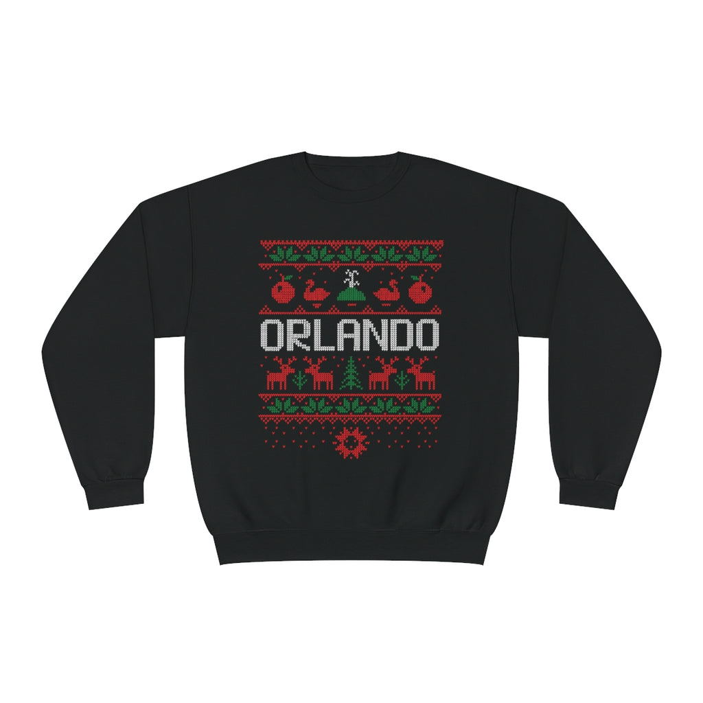 Christmas Crewneck Sweatshirt  [Black]