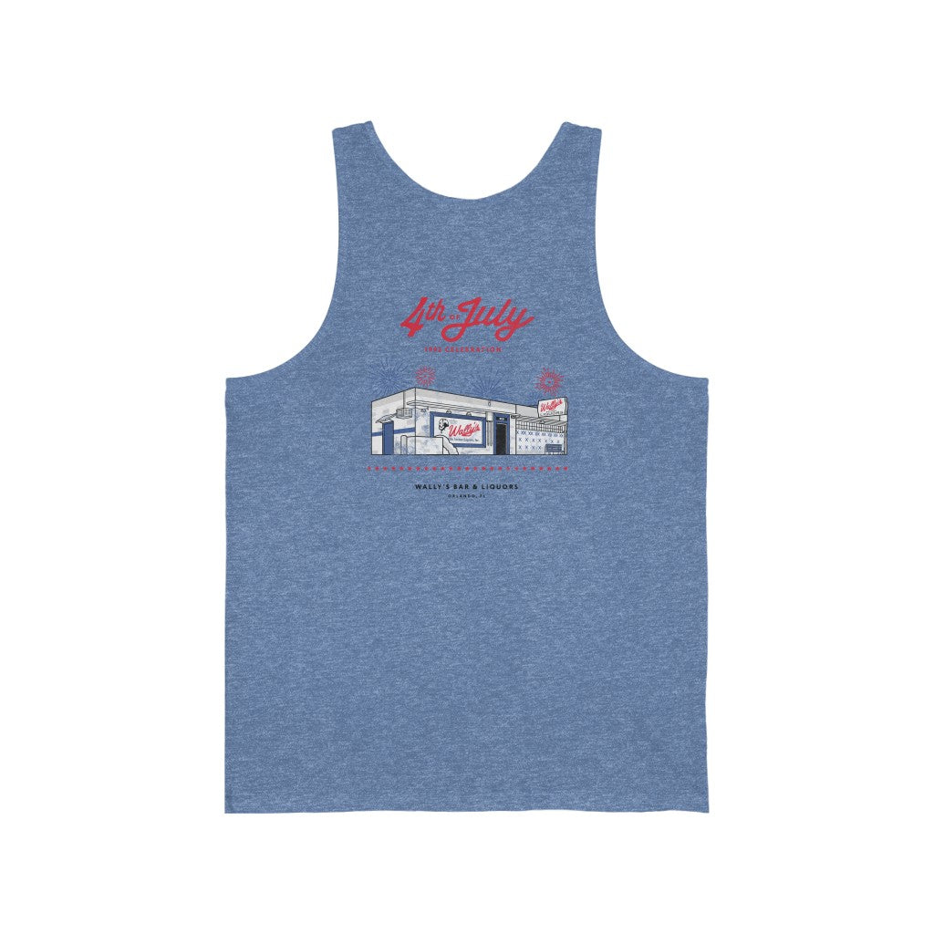 Wally's 4th of July Tank Top